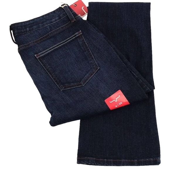 Kimes Ranch Jeans Kimes Ranch Womens Dark Blue Audrey Low Rise